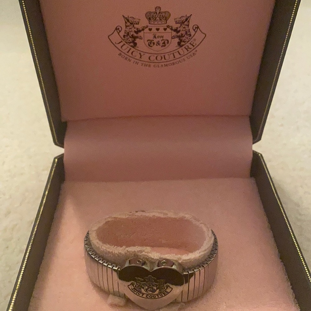Juicy Couture Silver Stretch Bracelet